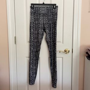 Snakeskin Print Leggings